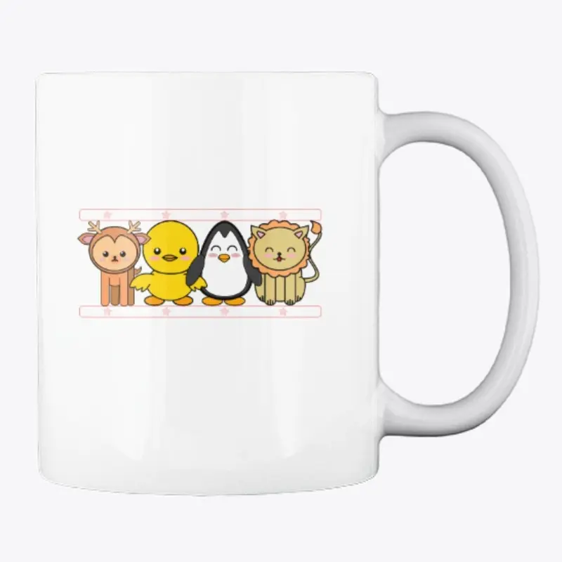 Taza las 5 Amigitas